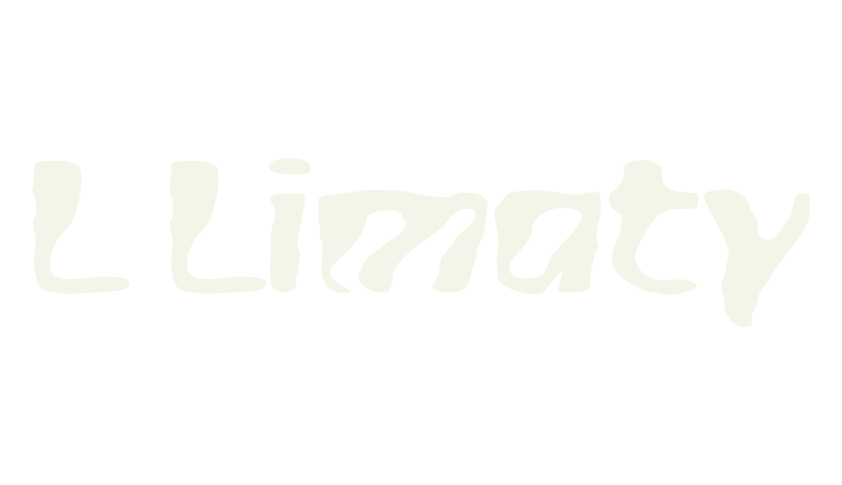 L Limaty, funky font preview