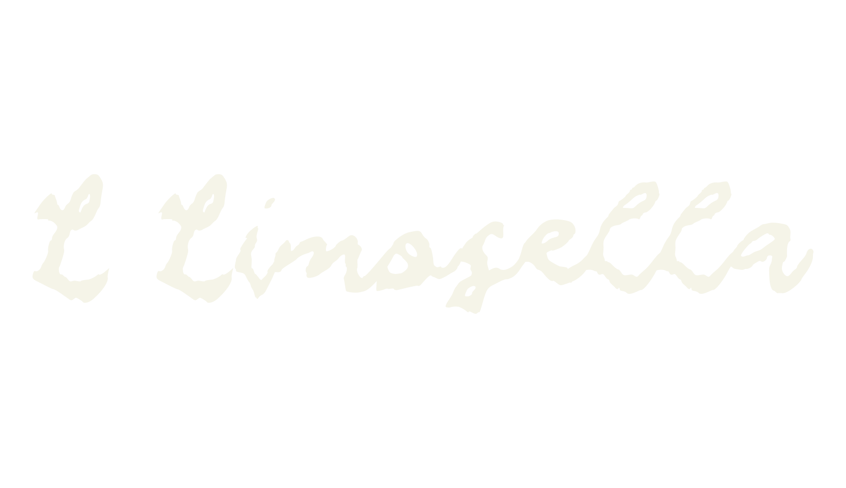 L Limosella, fashion script font preview