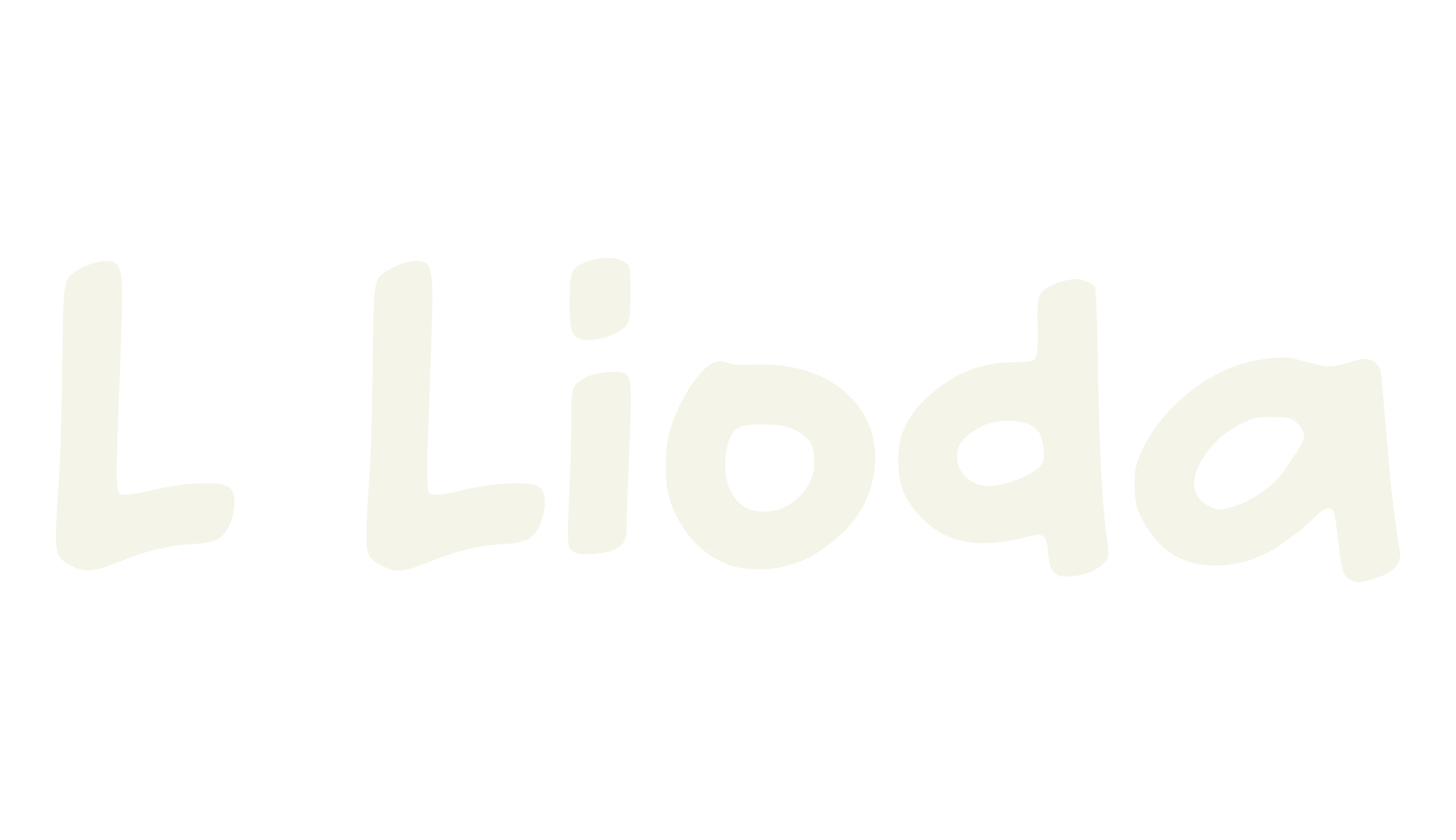 L Lioda, cool font preview