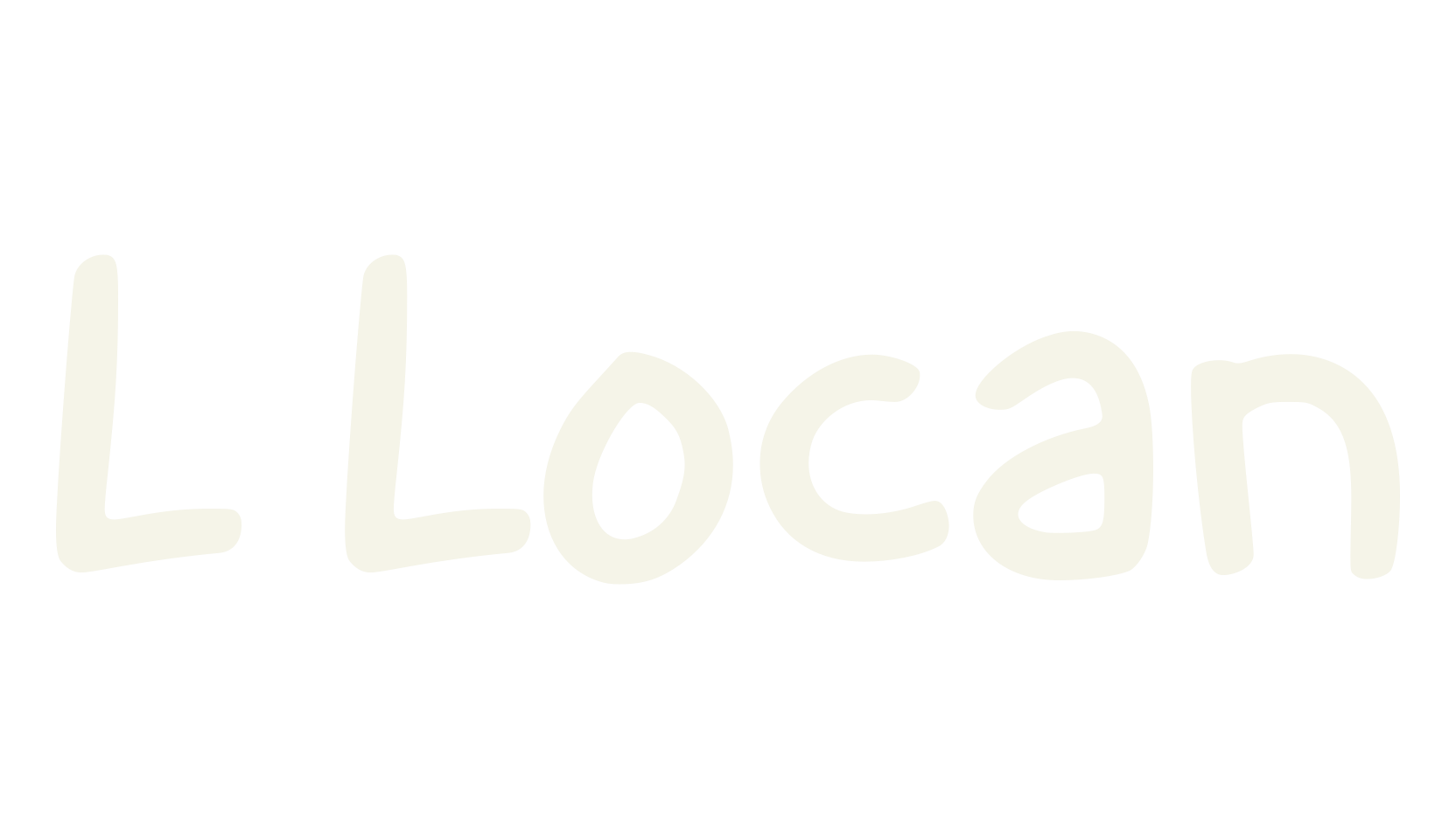 L Locan, comic book font preview