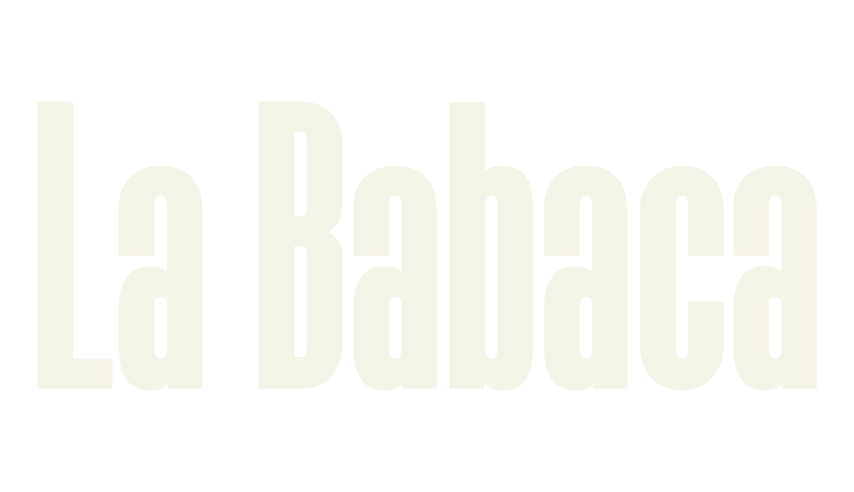 La Babaca, condensed font preview
