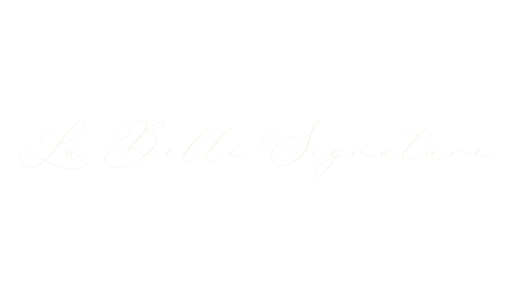 La Belle Signature, fashion script font preview