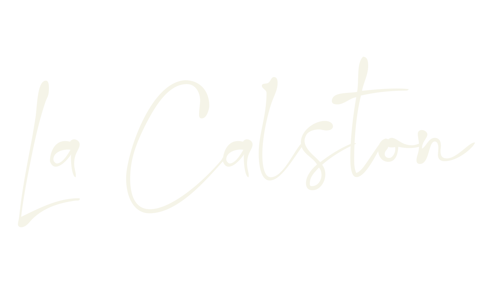 La Calston, futuristic font preview