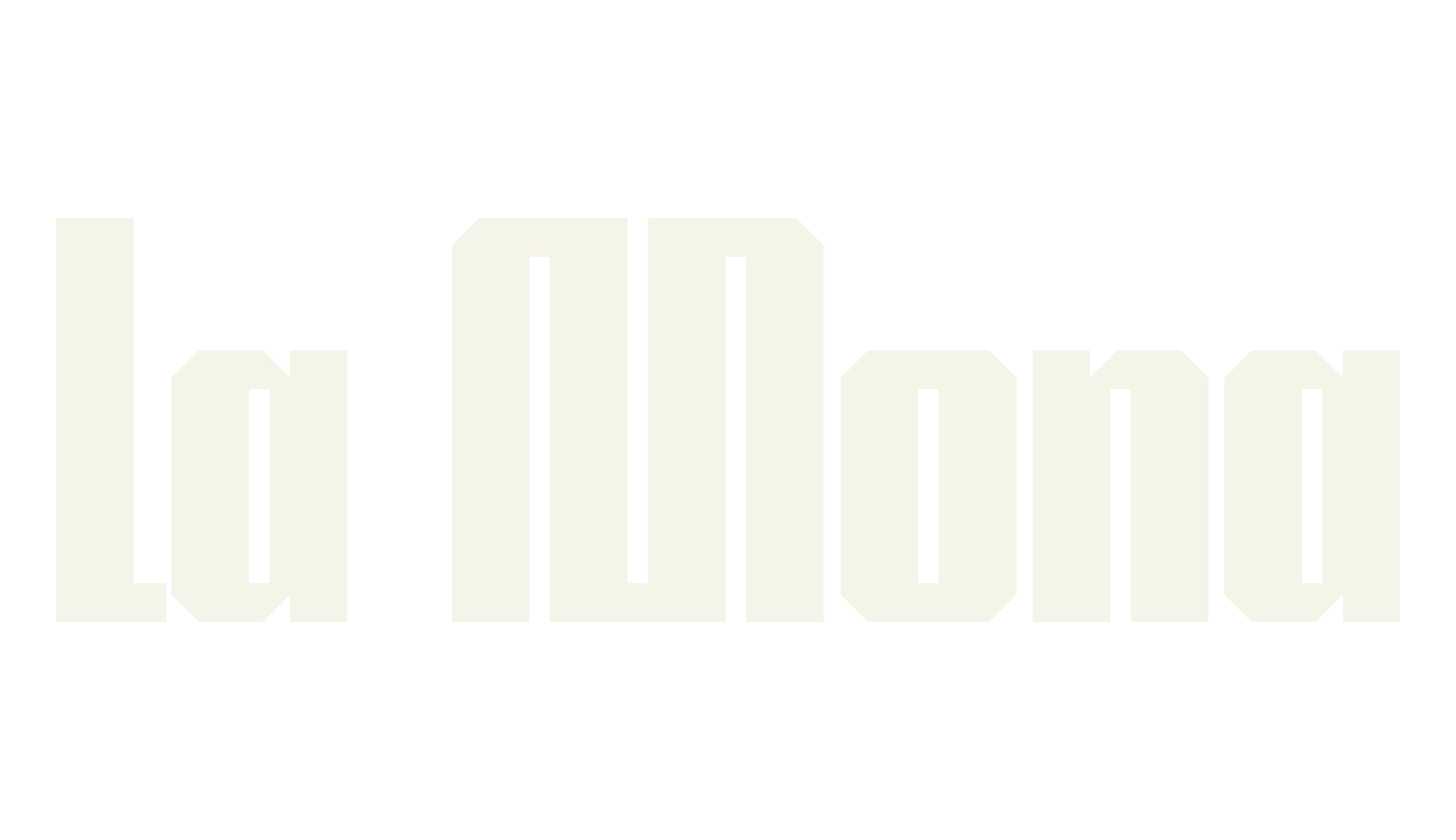 La Mona, bold font preview