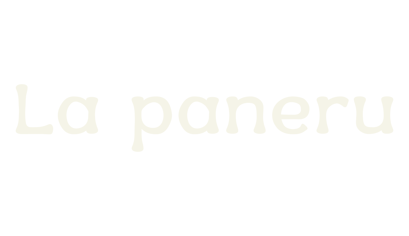 La paneru, cool font preview