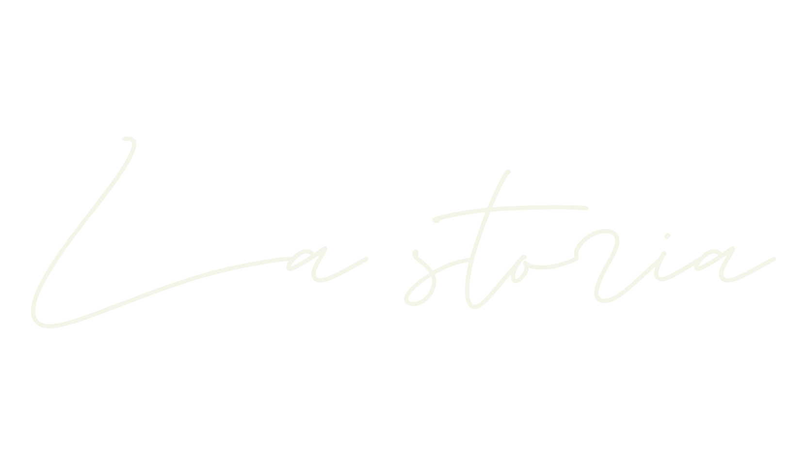 La storia, signature font preview