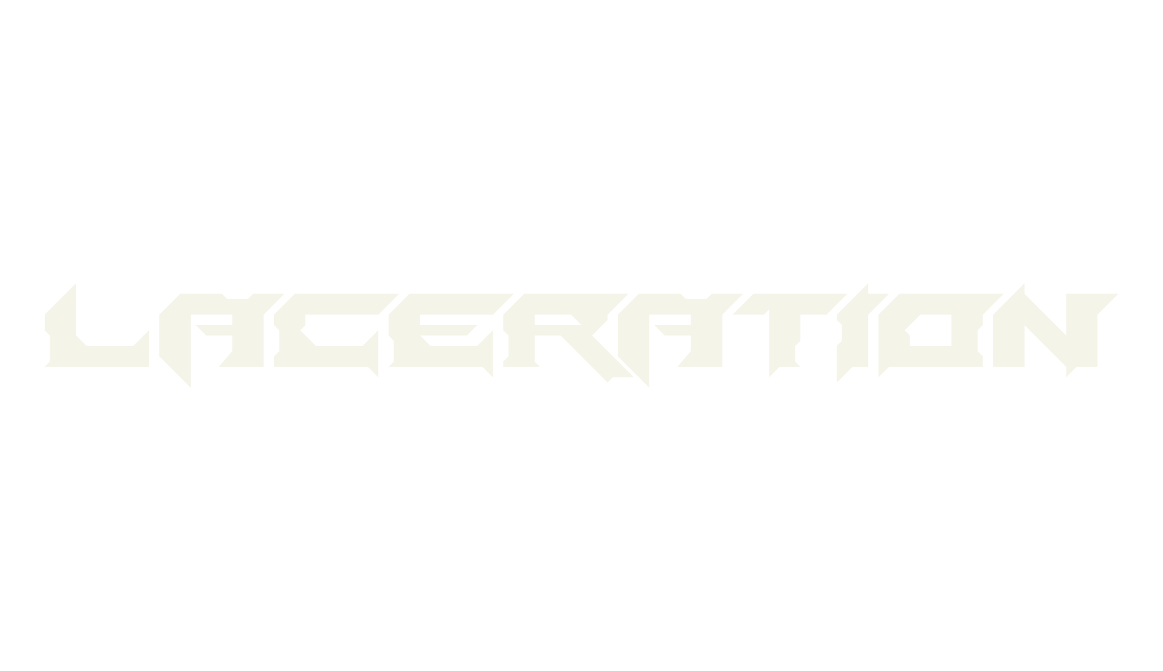 Laceration, fantasy font preview