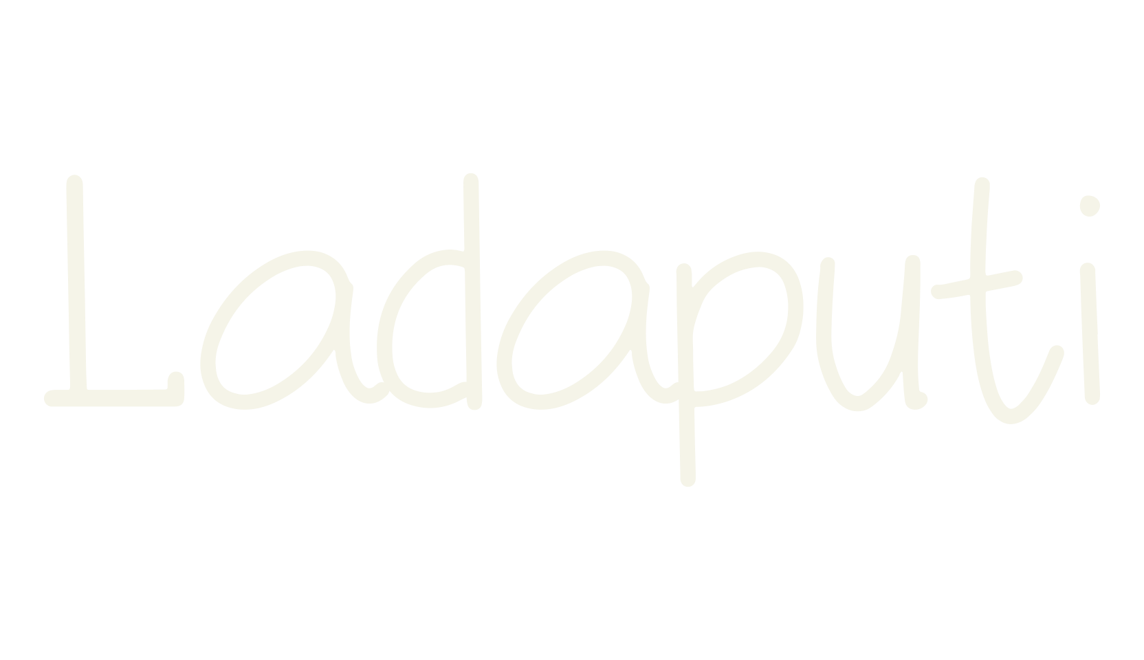 Ladaputi, cute font preview