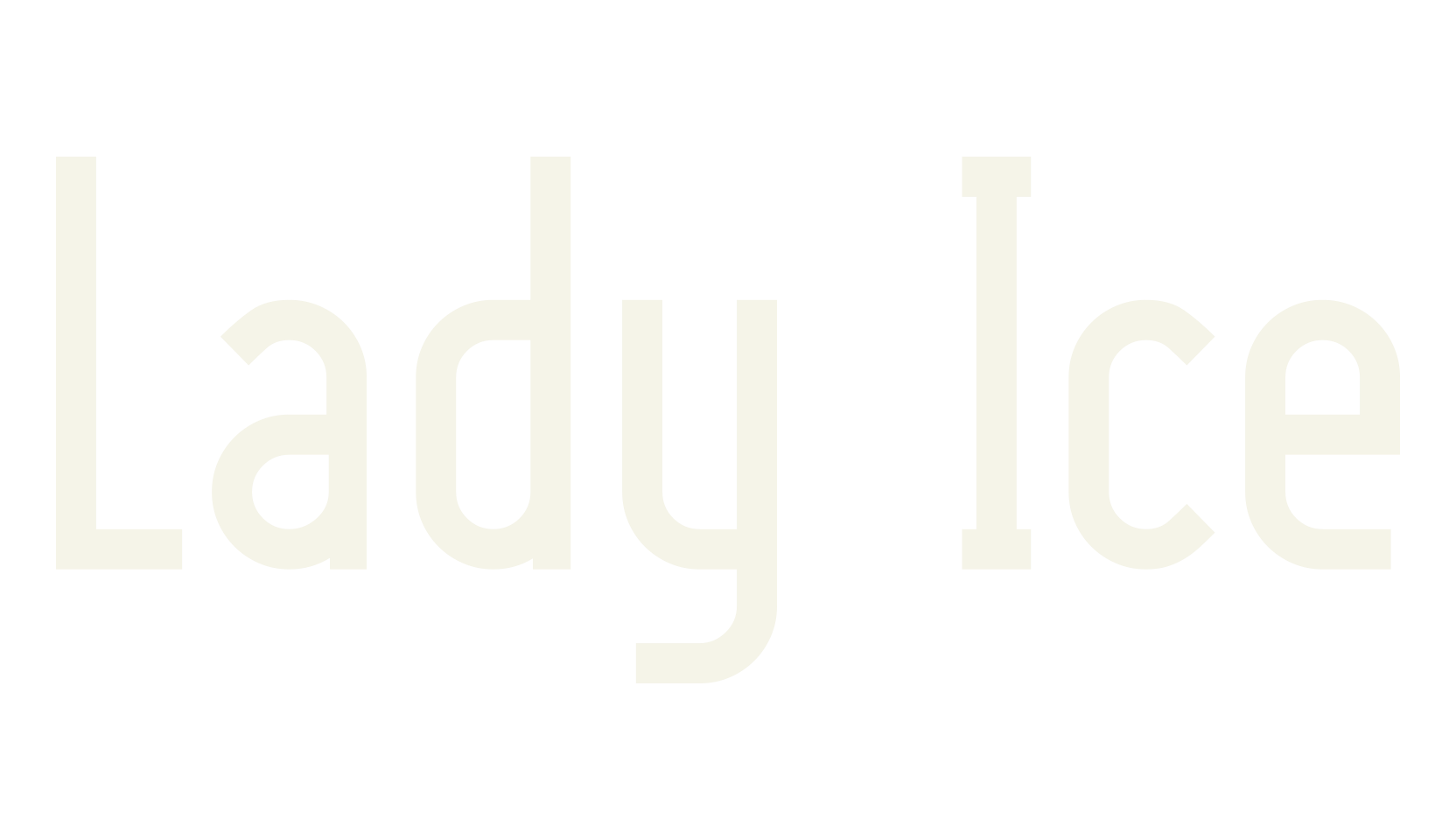 Lady Ice, display market font preview