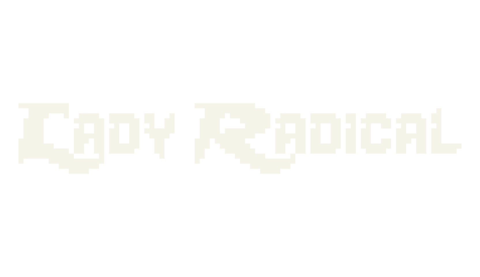 Lady Radical, display market font preview