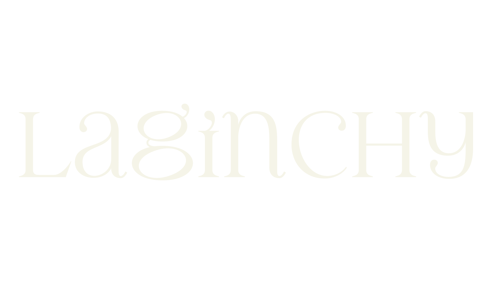 Laginchy, serif font preview