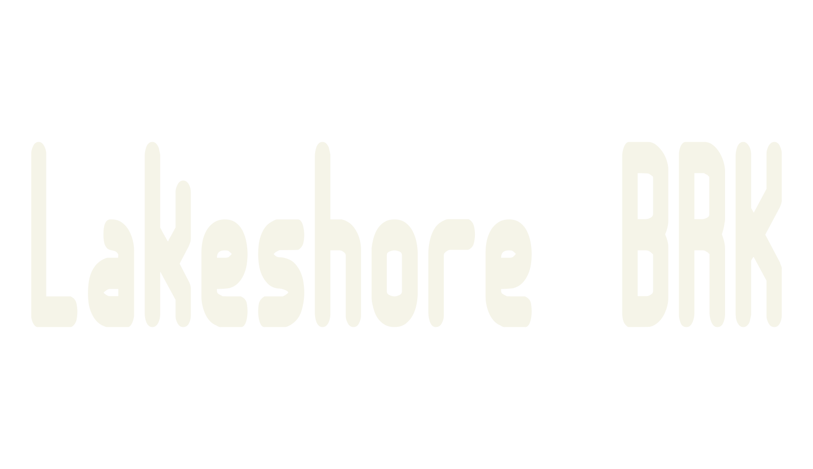 Lakeshore BRK, display font preview