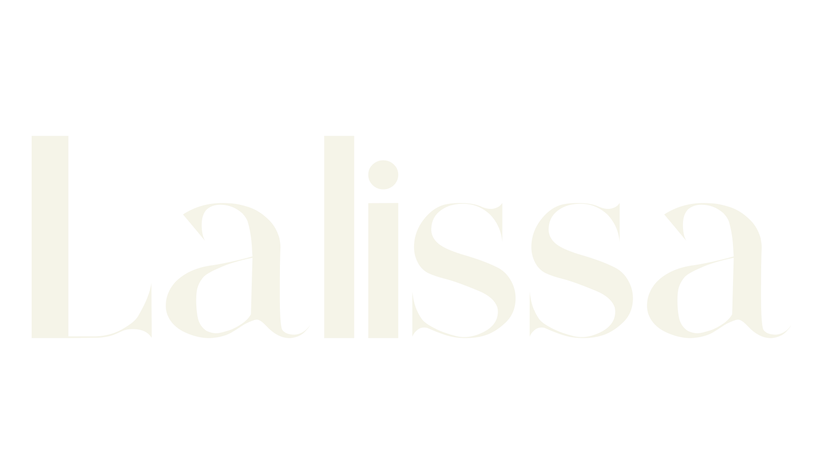 Lalissa, sans font preview