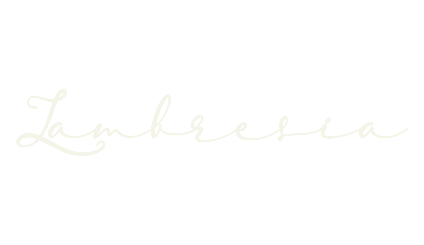 Lambresia, cursive font preview