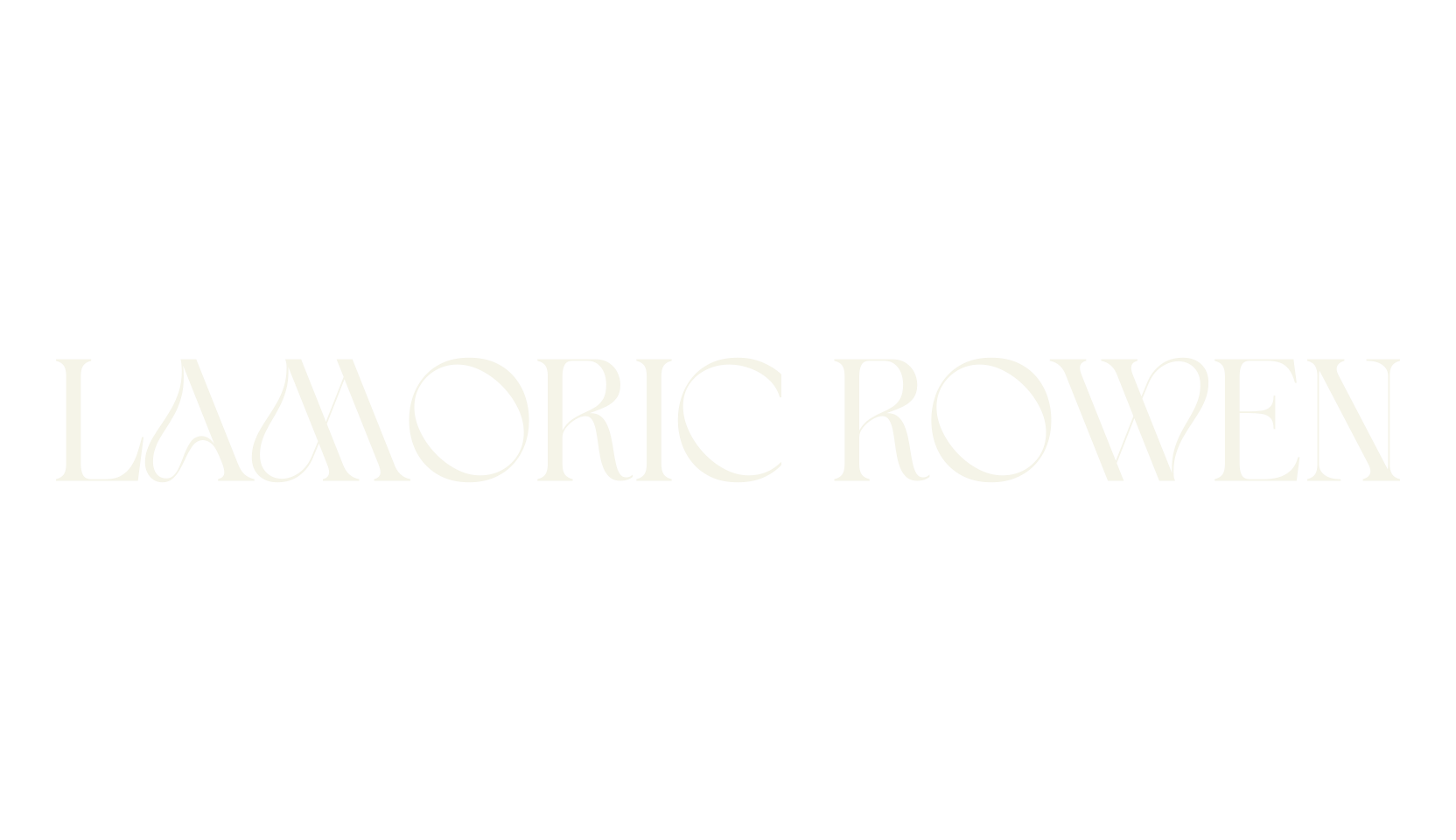 Lamoric Rowen, serif font preview