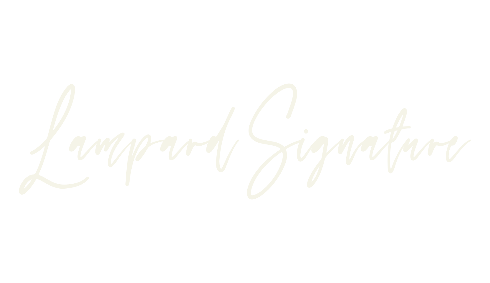 Lampard Signature, signature font preview