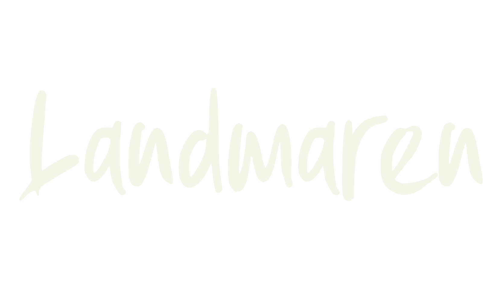Landmaren, t-shirt font preview