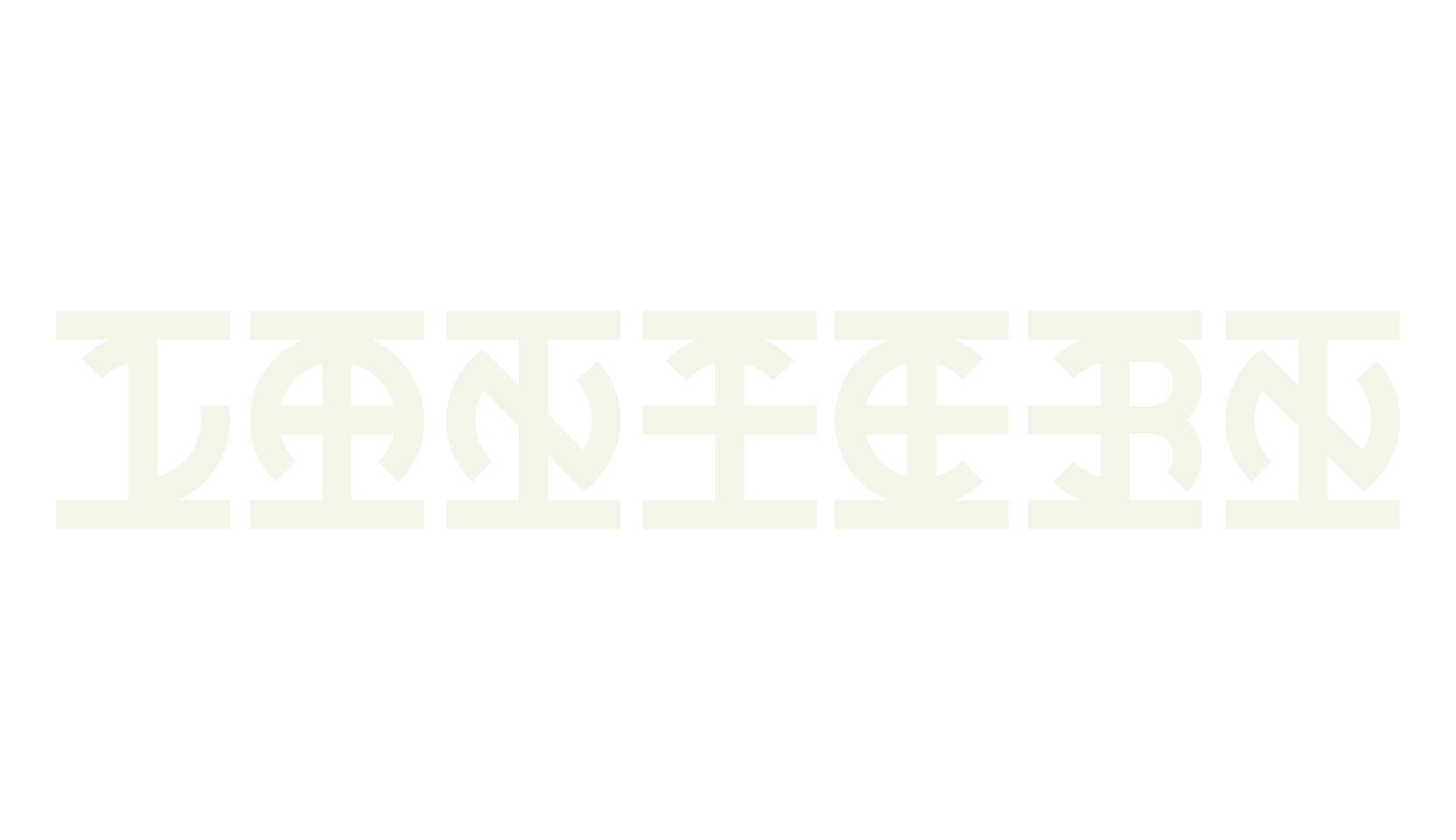 Lantern, bizarre font preview