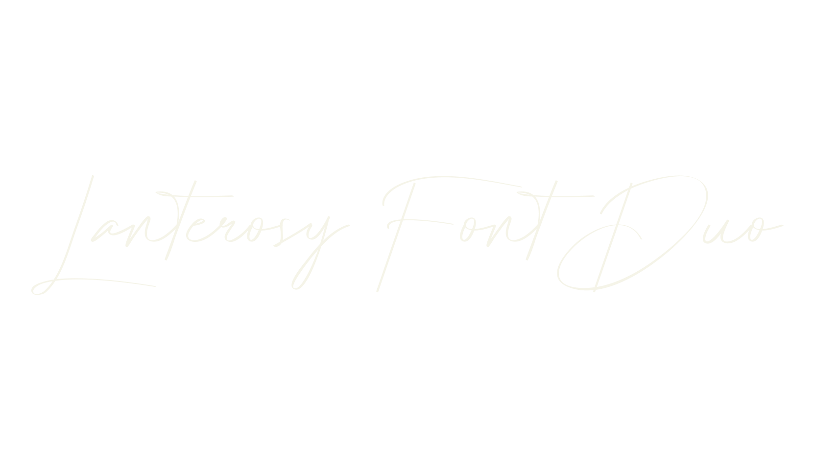 Lanterosy Font Duo, sans serif font preview