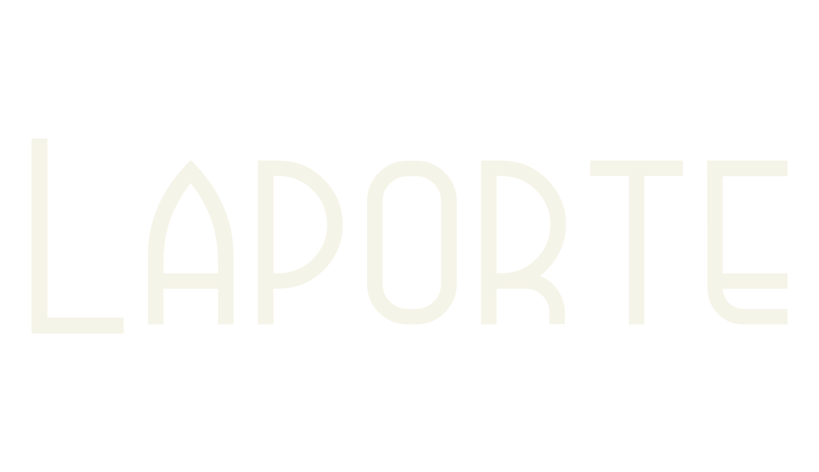 Laporte, art deco font preview