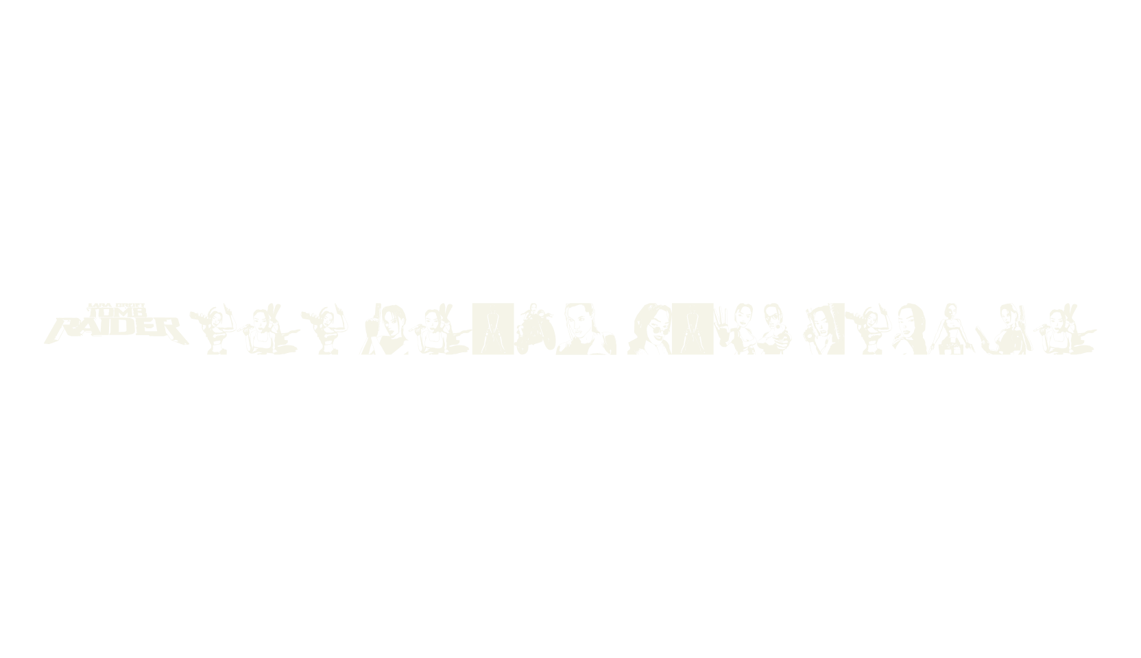 Lara Croft Tomb Raider, tomb raider font preview