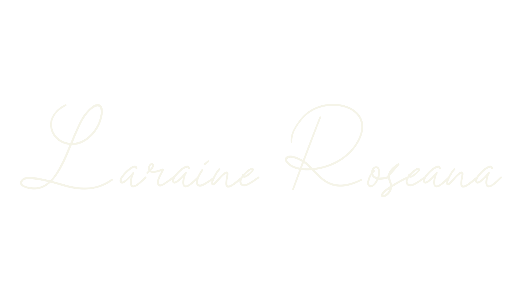 Laraine Roseana, wedding font preview