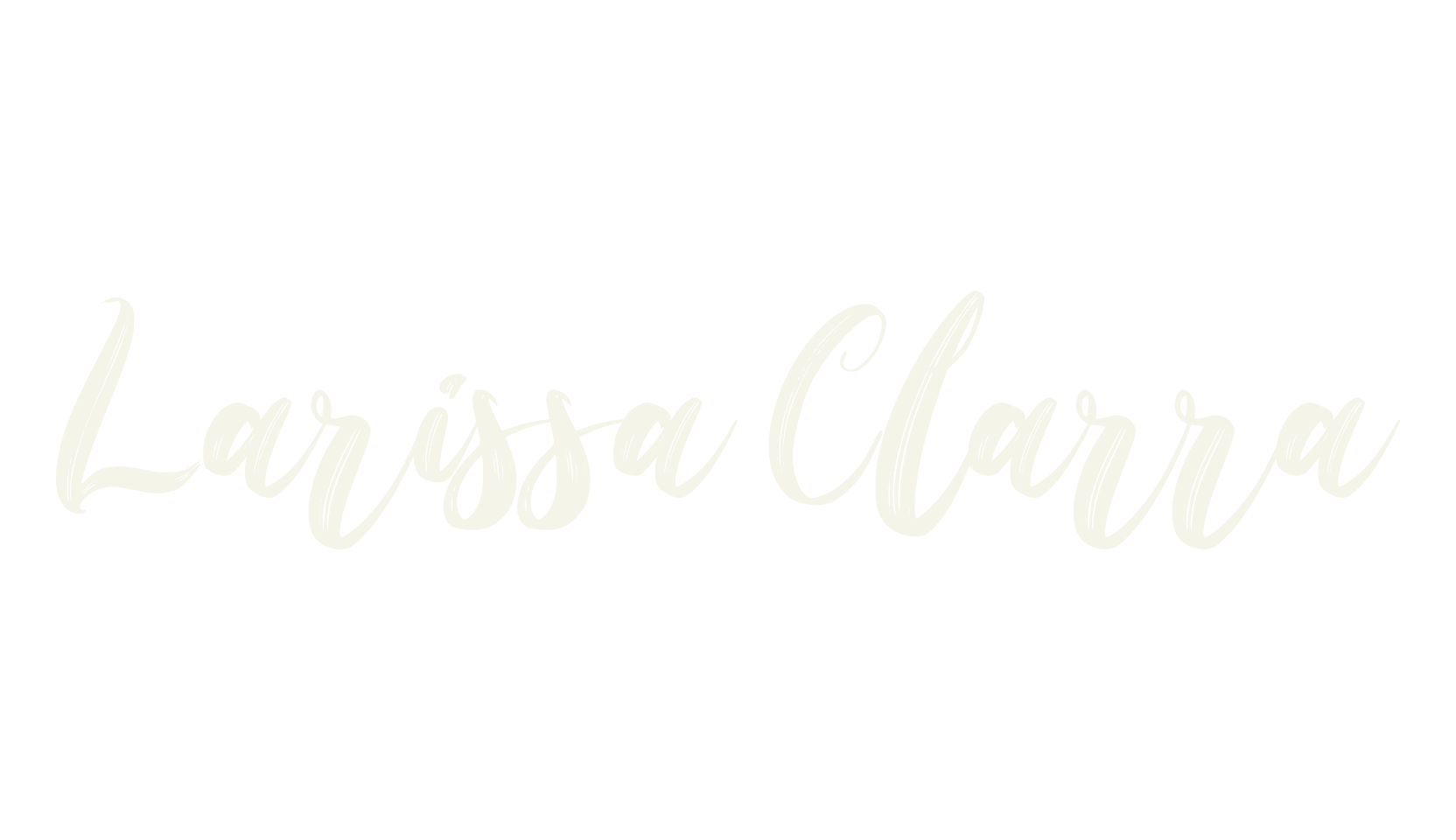 Larissa Clarra, pretty font preview