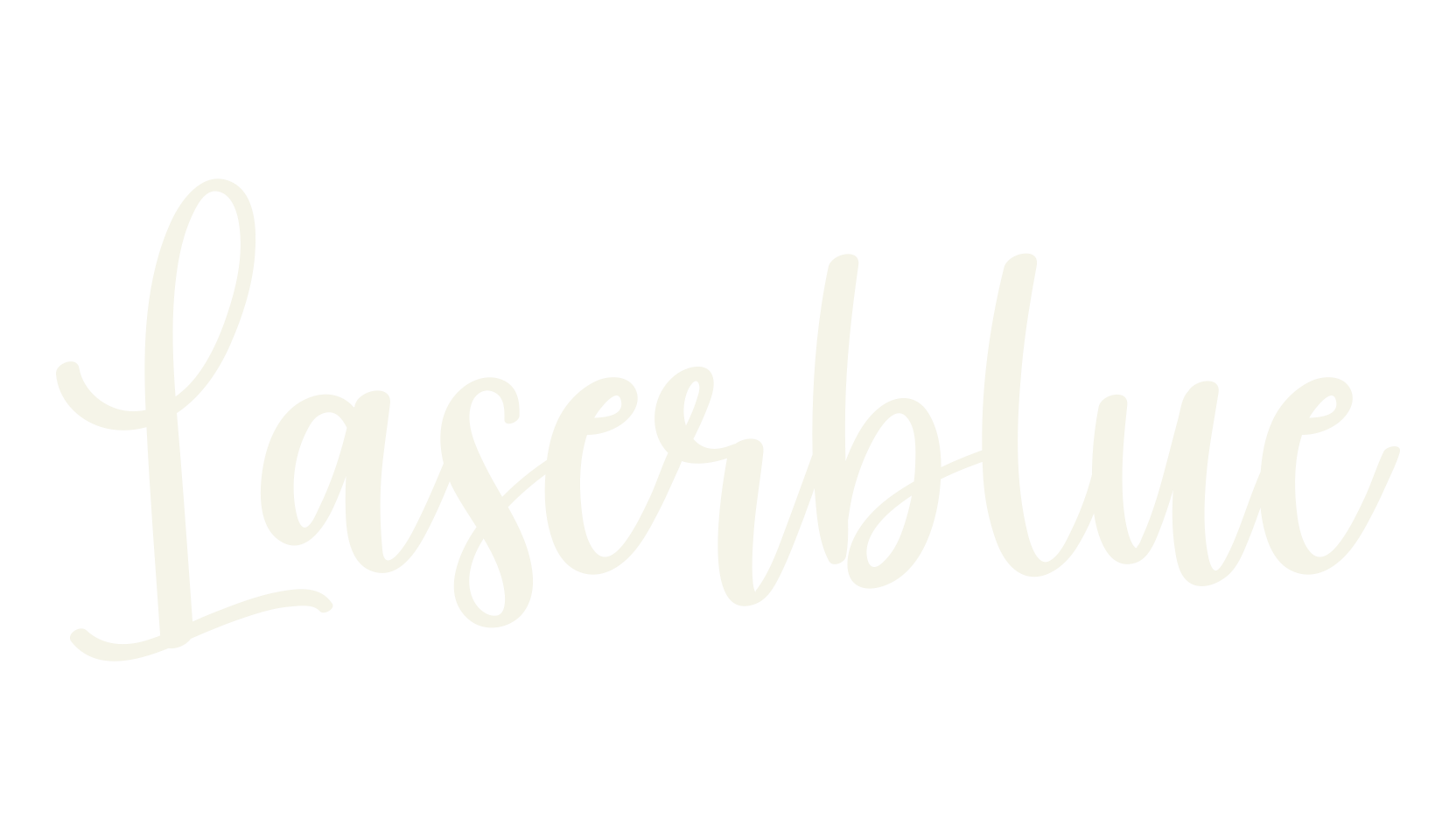 Laserblue, calligraphy font preview