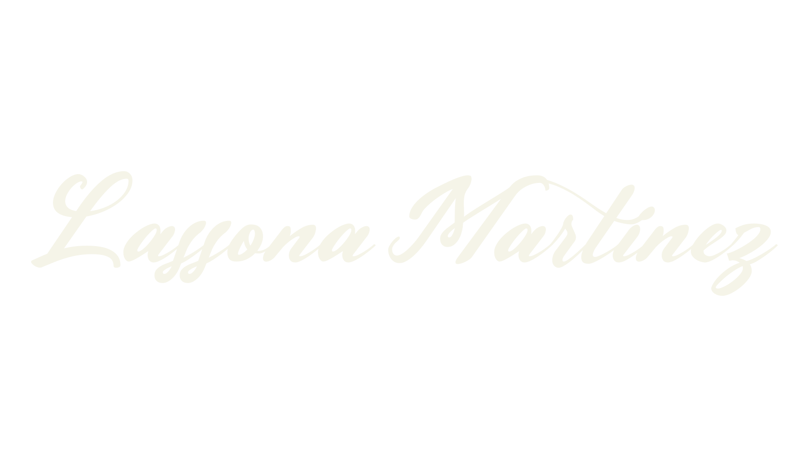 Lassona Martinez, handwriting font preview