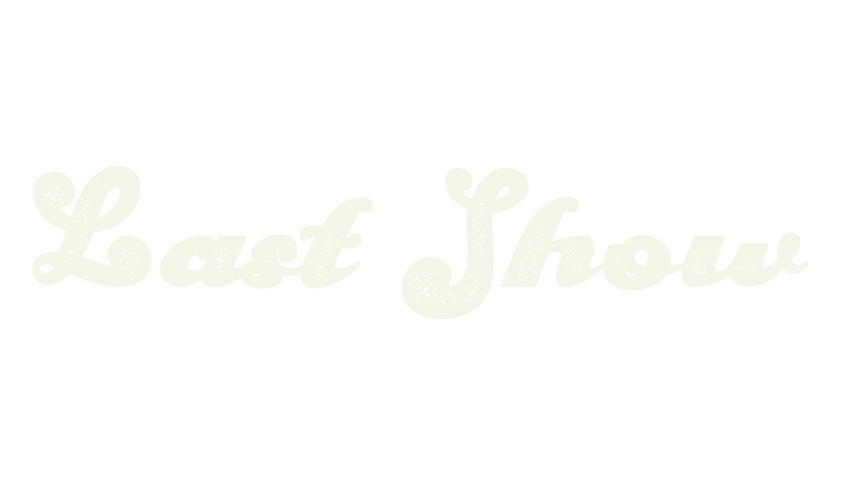 Last Show, fashion script font preview