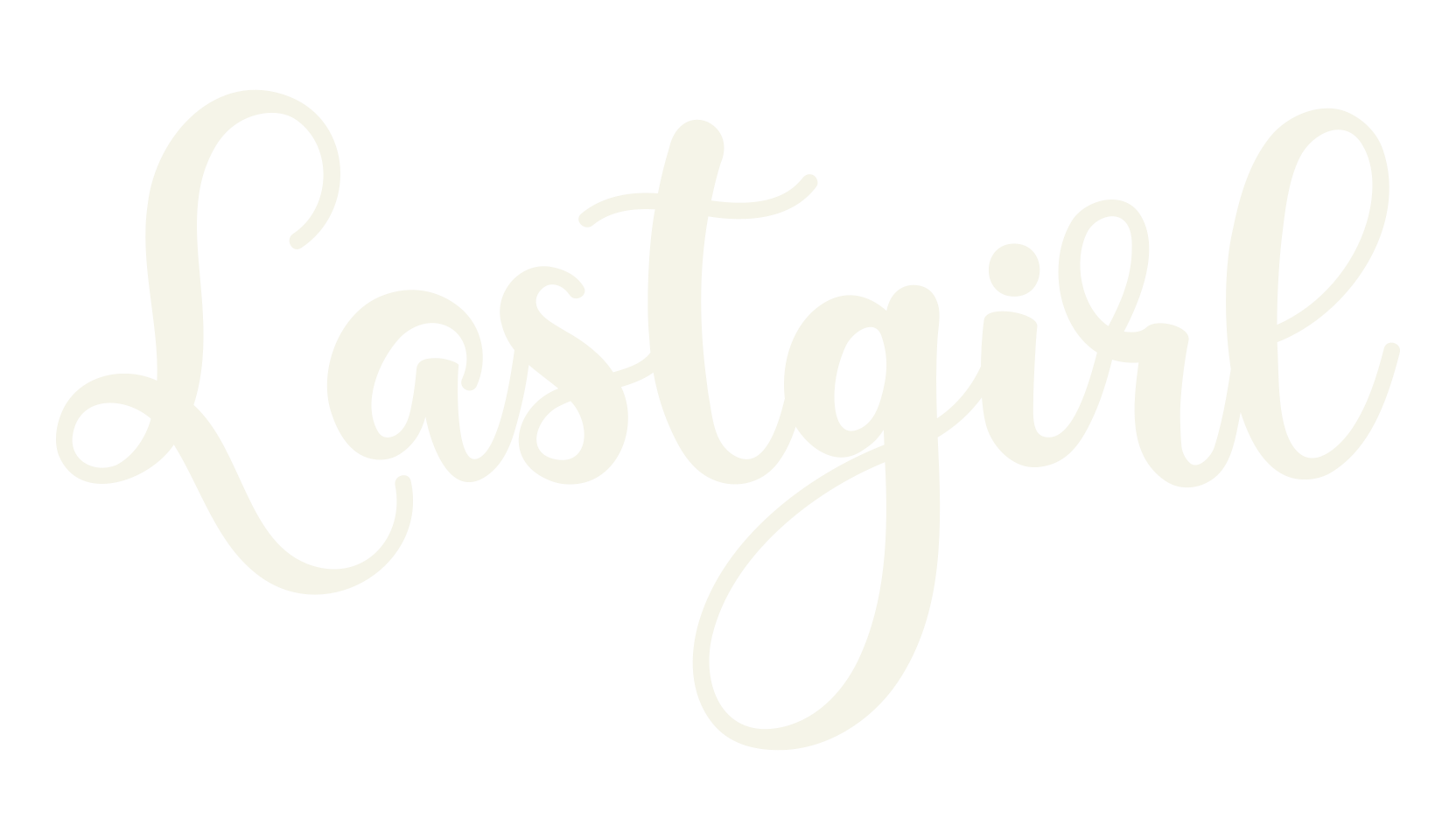 Lastgirl, cursive font preview