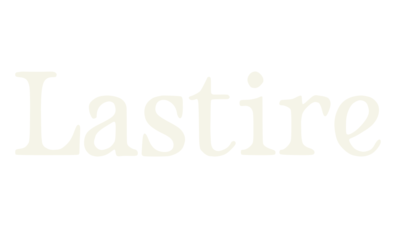 Lastire, lettering font preview