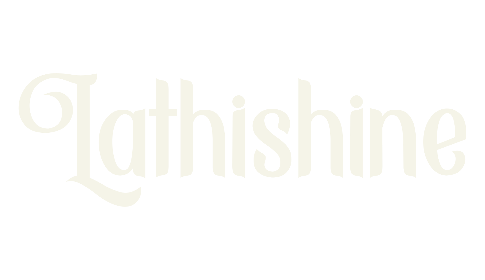 Lathishine, easter font preview
