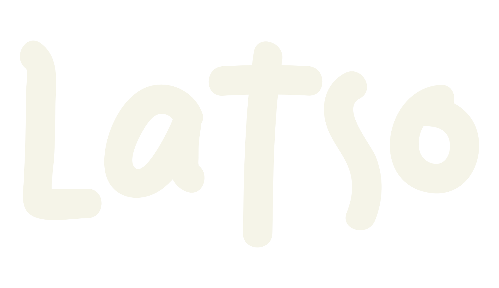 Latso, food font preview