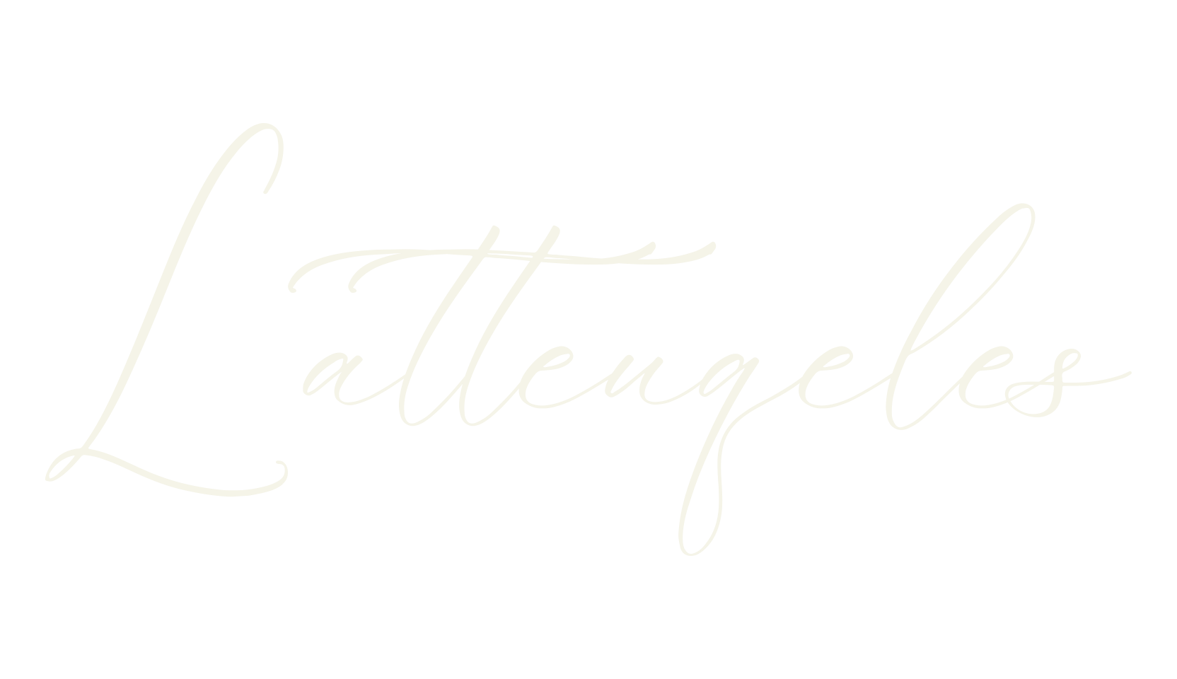 Latteuqeles, cursive font preview