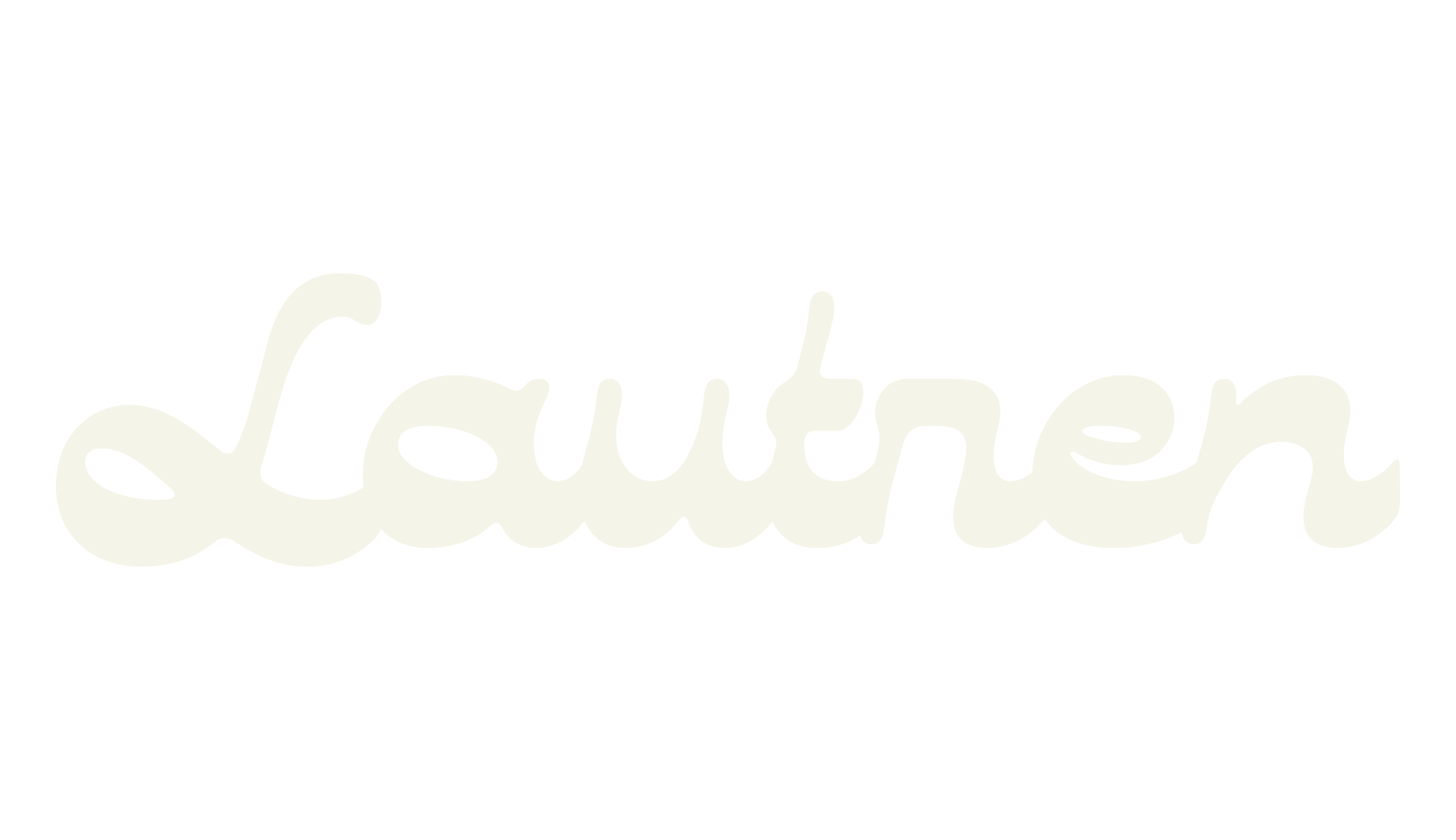 Lautren, funky font preview