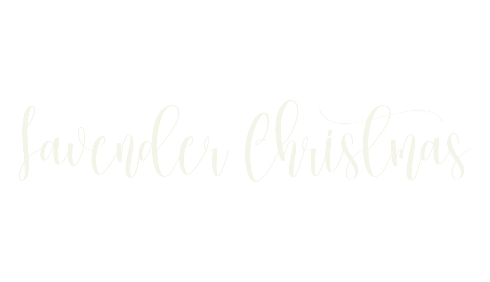 Lavender Christmas, script font preview