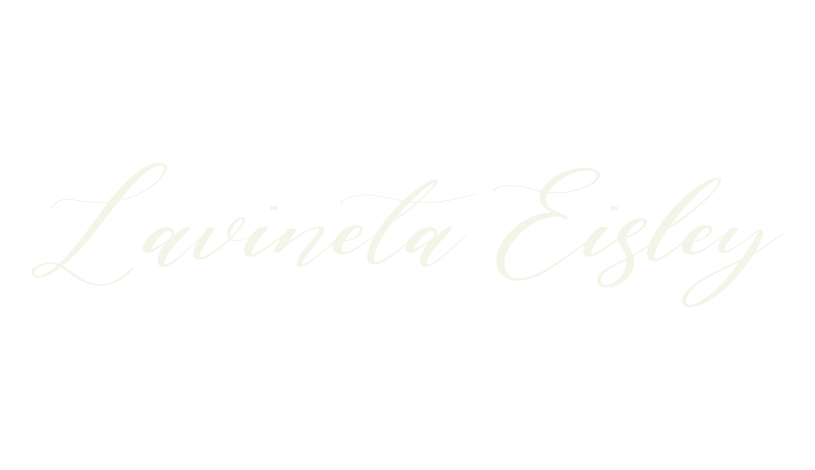 Lavineta Eisley, fashion sign font preview