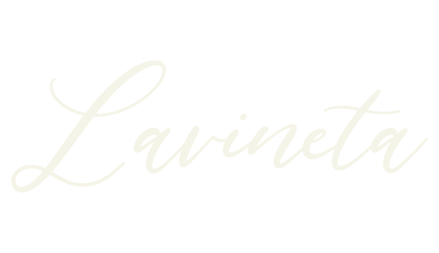 Lavineta, fashion script font preview