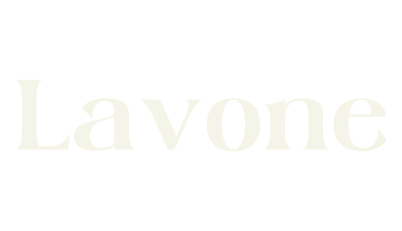 Lavone, serif font preview