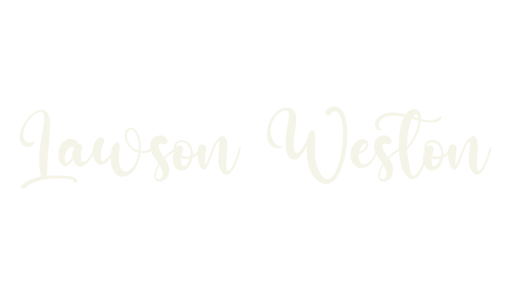 Lawson Weston, typewriter font preview