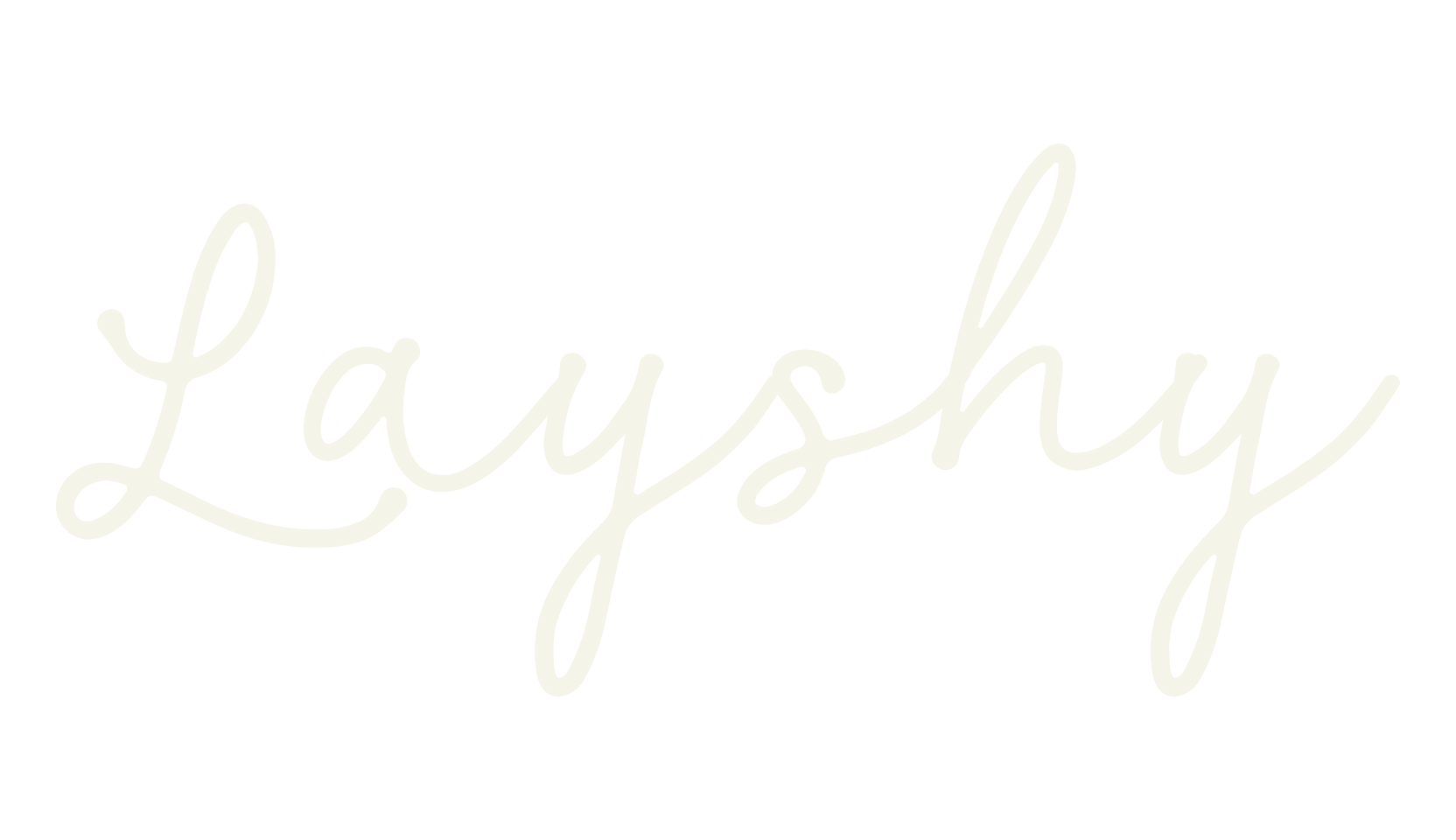 Layshy, calligraphy font preview