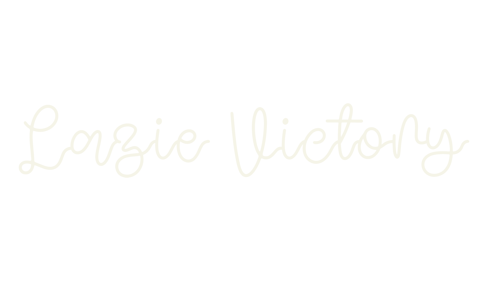 Lazie Victory, monogram font preview