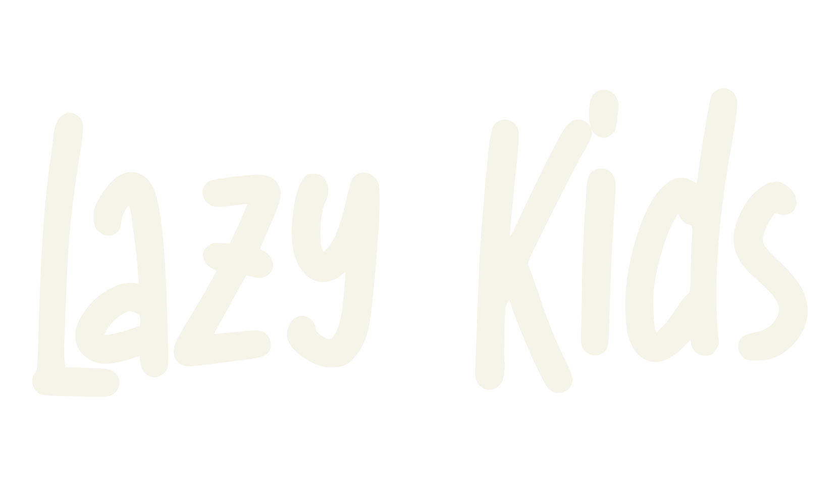Lazy Kids, children font preview