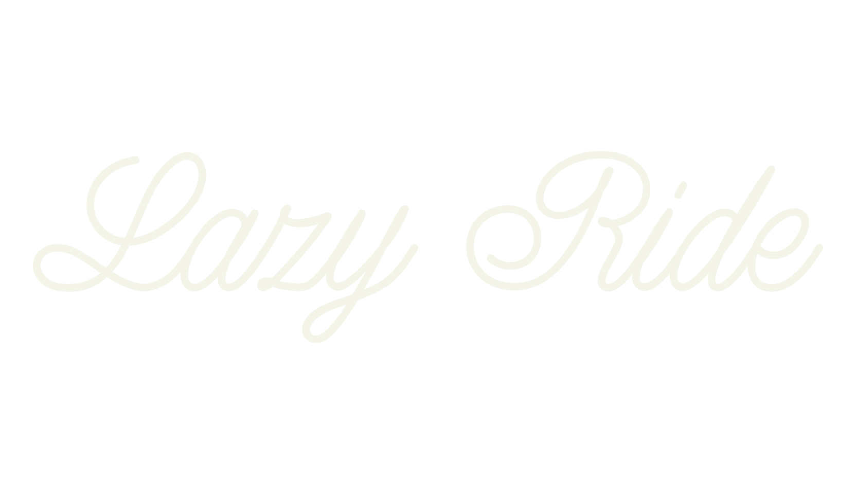 Lazy Ride, fashion script font preview