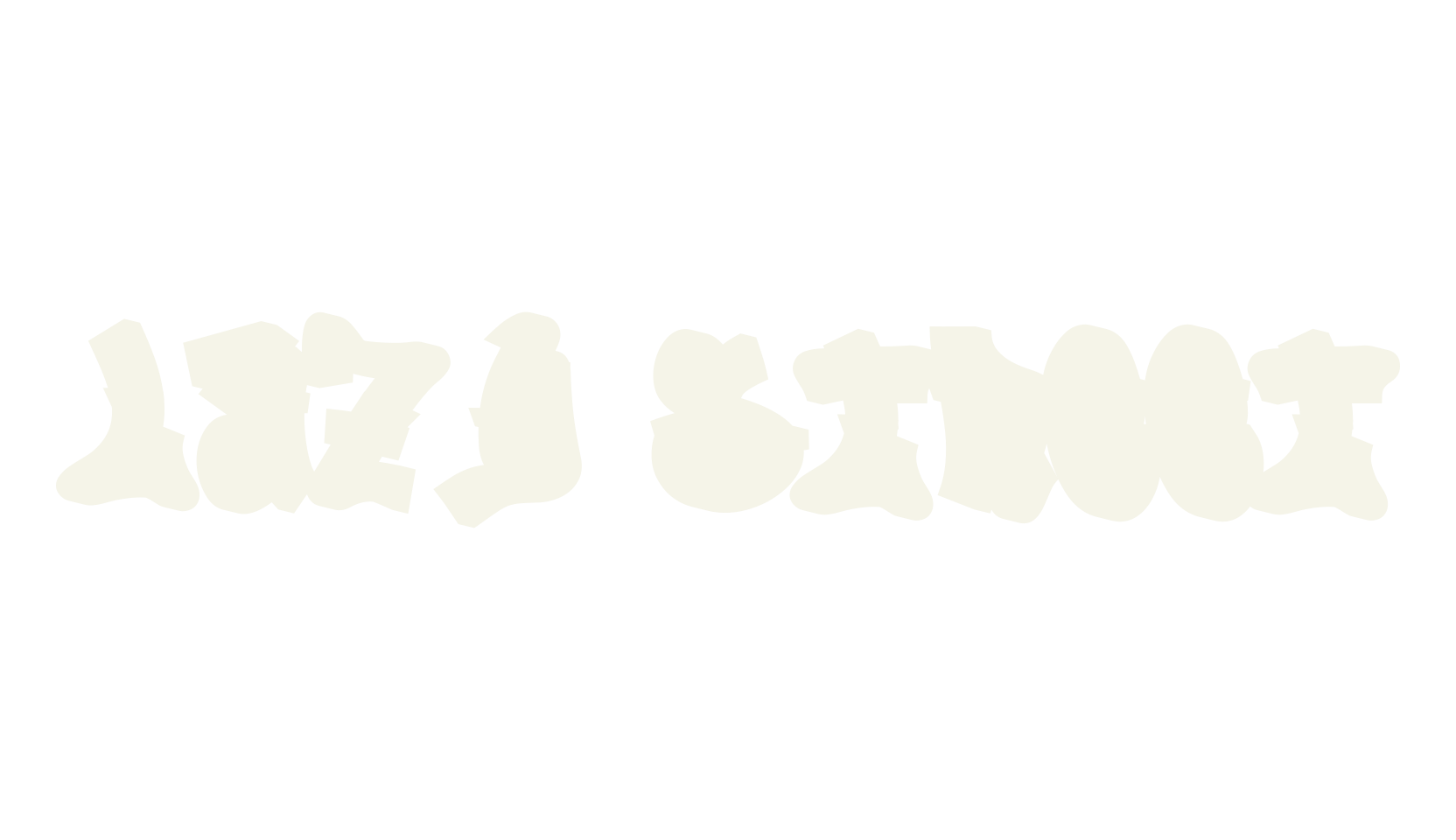 Lazy Street, graffiti font preview