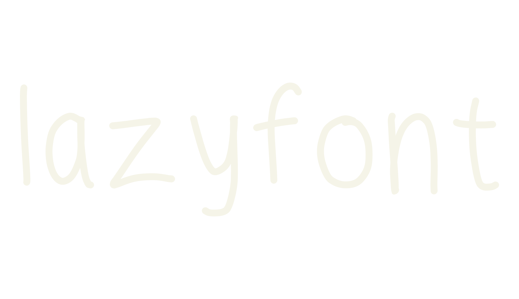 lazyfont, calligraphy font preview