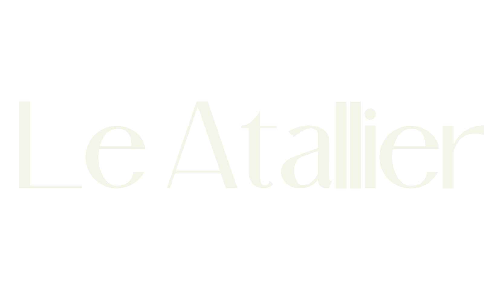 Le Atallier, simple font preview