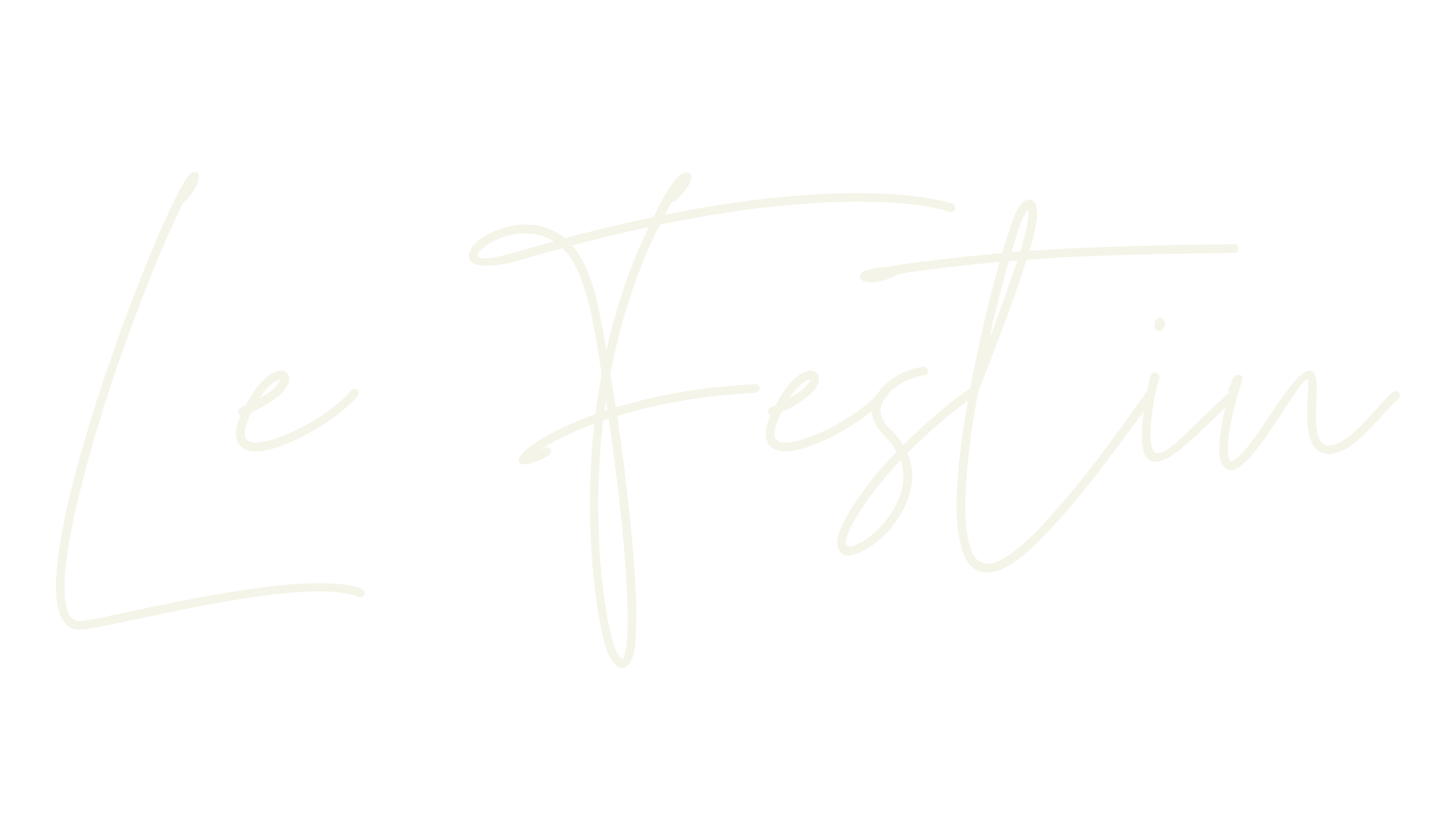 Le Festin, signature font preview