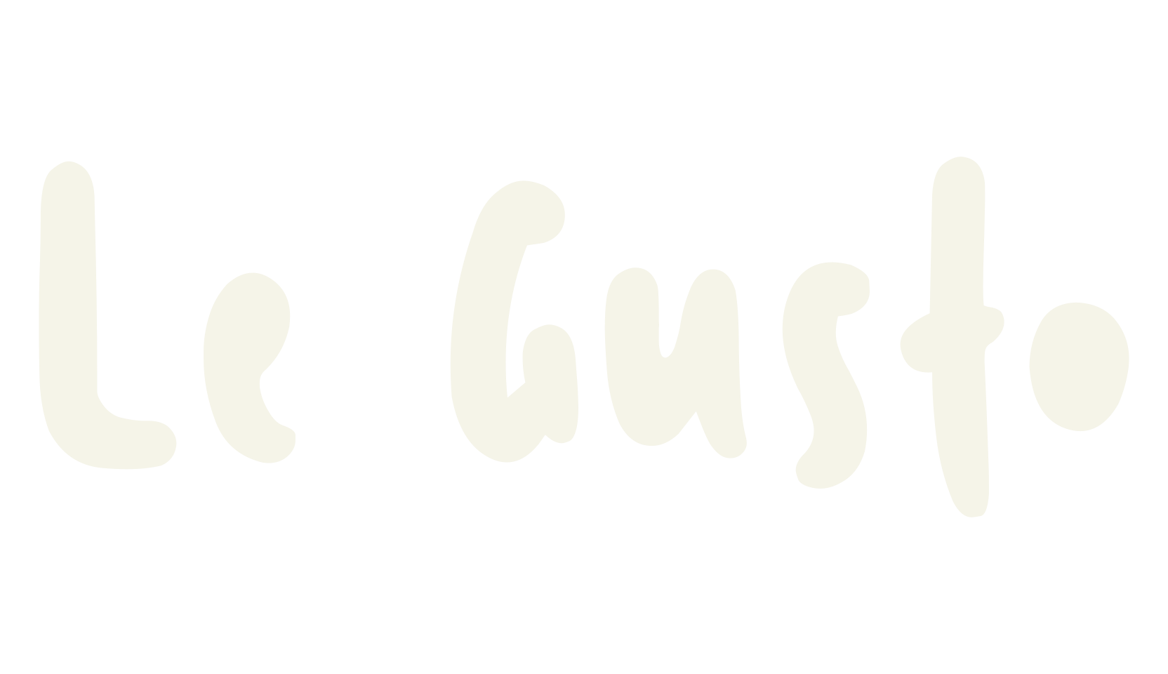 Le Gusto, handwritten font preview